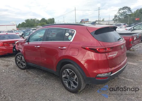 2020 Kia Sportage Ex from USA, damaged, VIN KNDPNCAC4L7837632